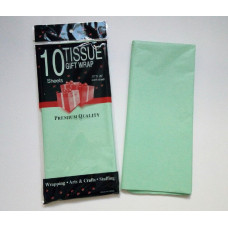 Бумага упаковочная тишью, мятный №337, 50 х 66 см, 10 листов