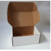 Самосборная коробка 22х17х10,5 см, белый микрогофрокартон
