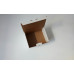 Самосборная коробка 15,1х11,7х8 см, белый микрогофрокартон