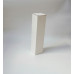Самосборная коробка 7х7х29,8 см, белый микрогофрокартон