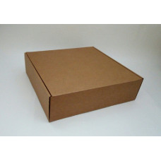 Самосборная коробка  31х31х9 см, микрогофрокартон